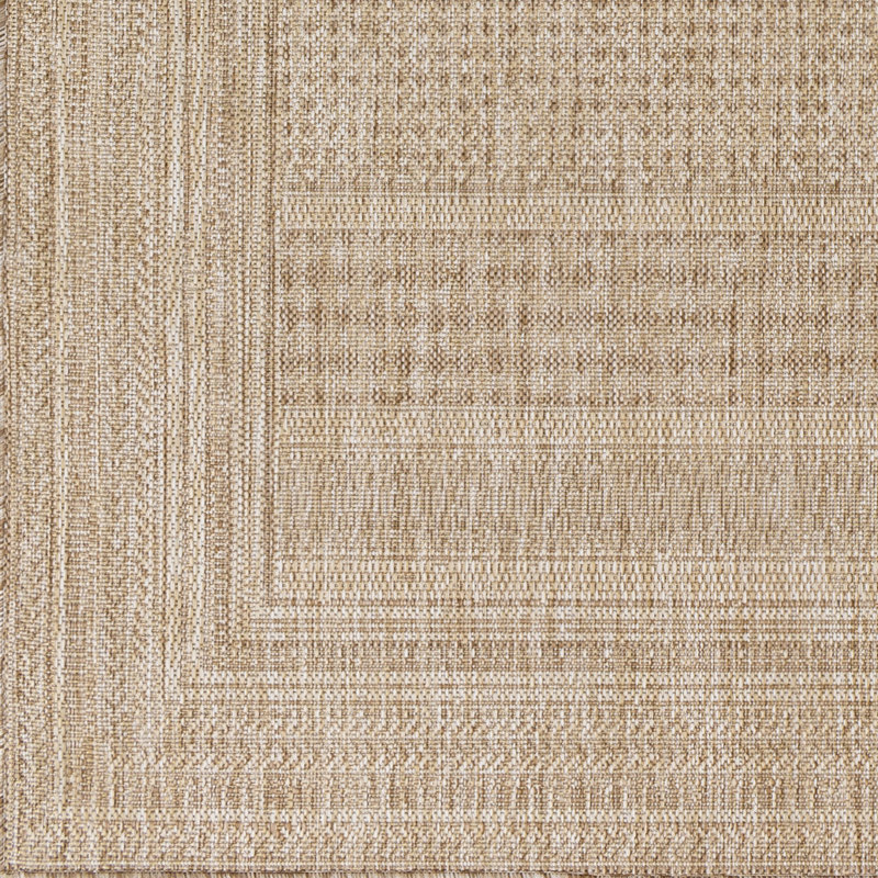 Foundstone™ Corryn Khaki Indoor/Outdoor Rug & Reviews Wayfair